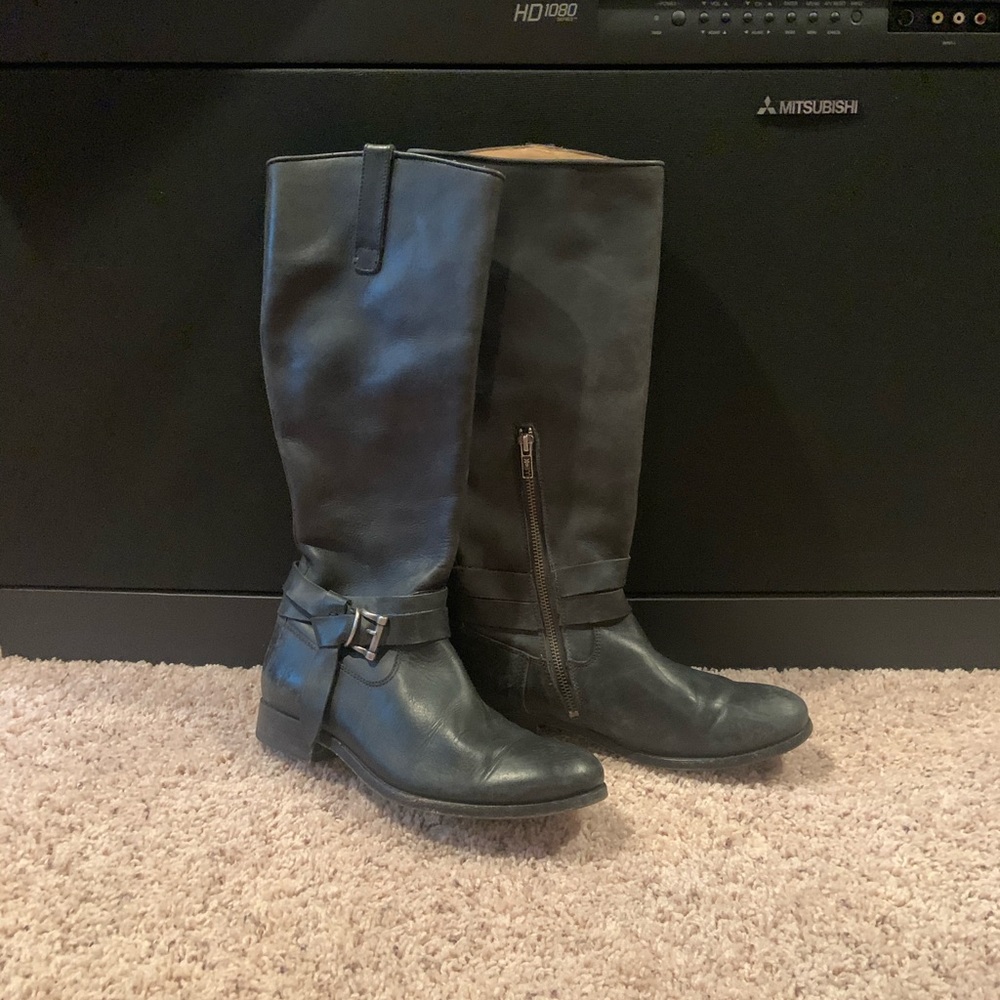 Frye melissa knotted tall riding boot
